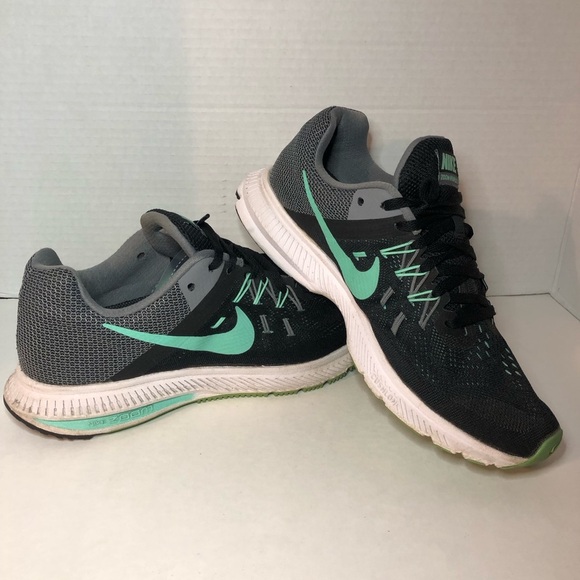 Nike Shoes - Nike Women's Gray and Teal Running Shoes